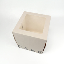 Cupcakes Cookies Pastries Custom Folding paper package box with window